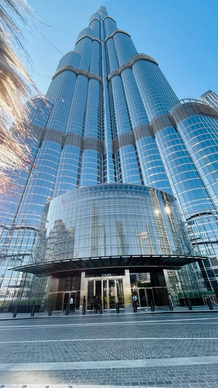 Burj Khalifa observation deck at sunset