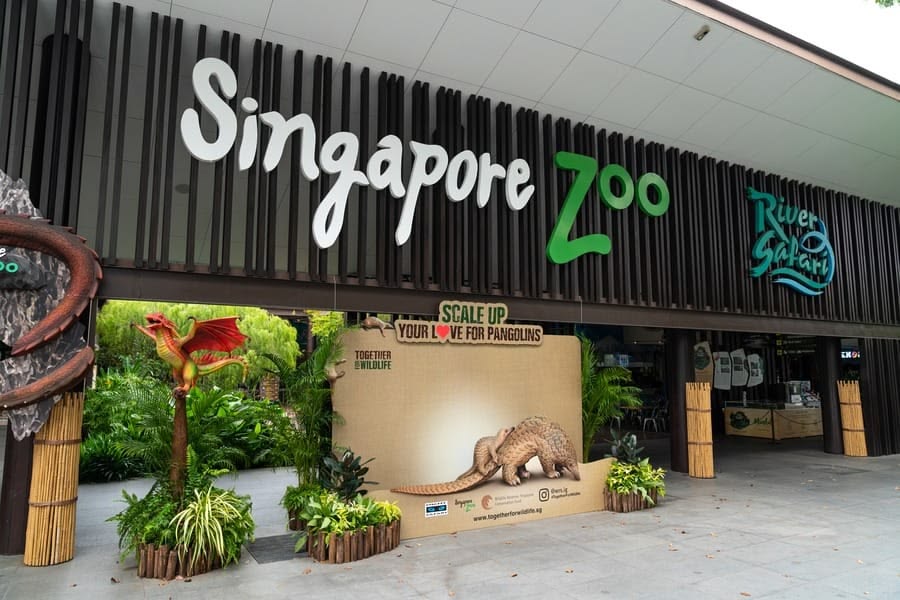 Singapore Zoo green habitats and wildlife trails